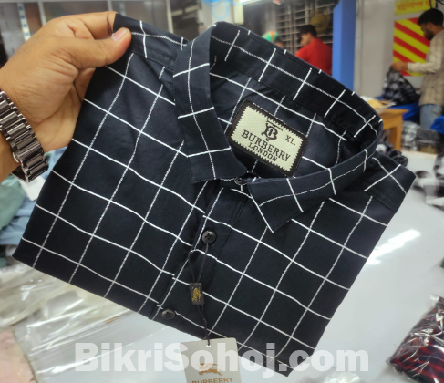 Cotton full Sleeve Check Shirt